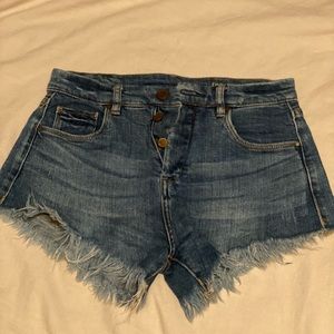 Blank Jean shorts